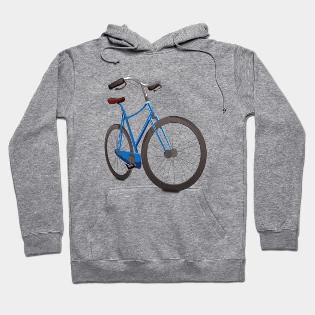 Bicycle Hoodie by nickemporium1